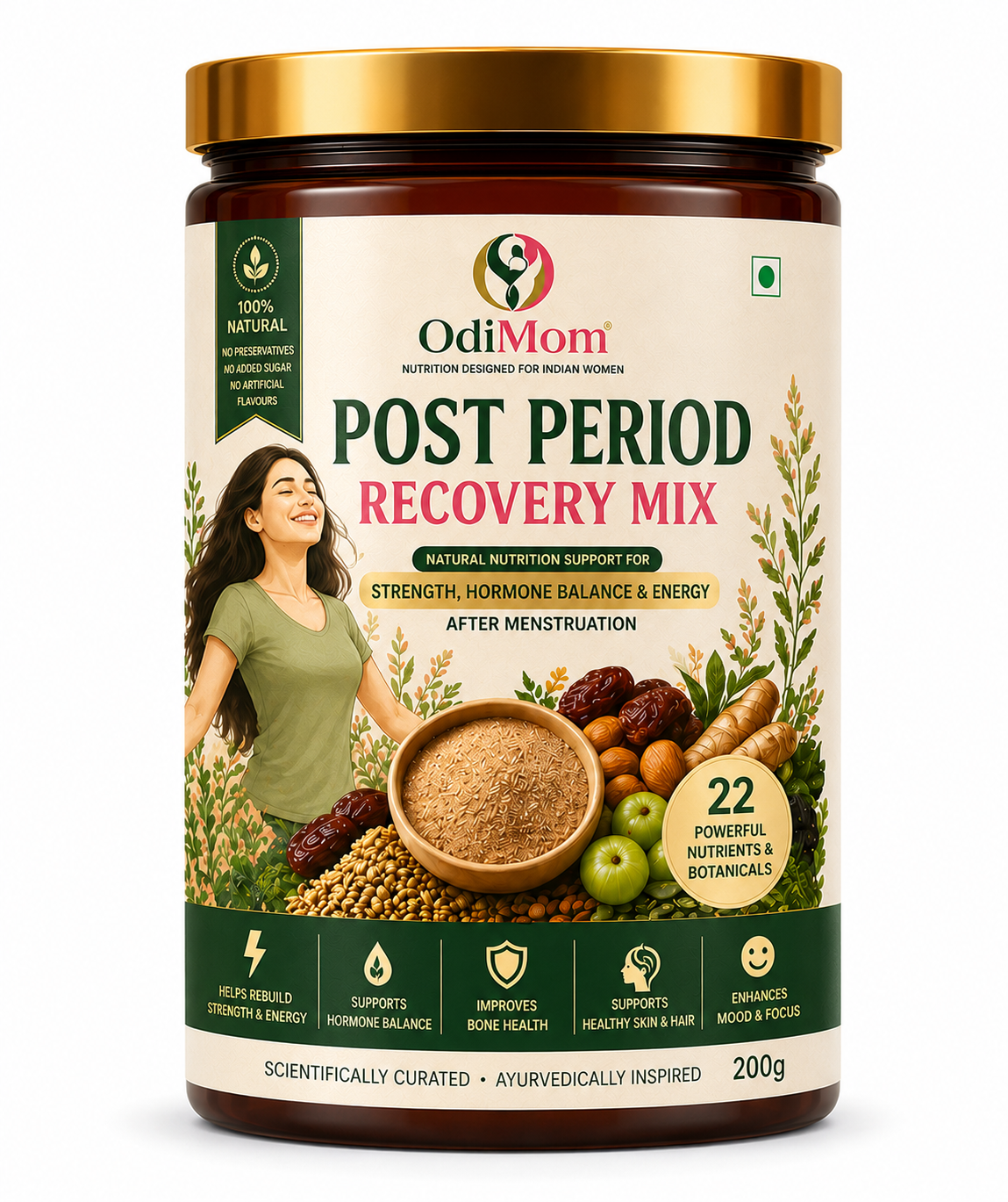 Odimom Combo: Period Care Mix & Post Period Recovery Mix