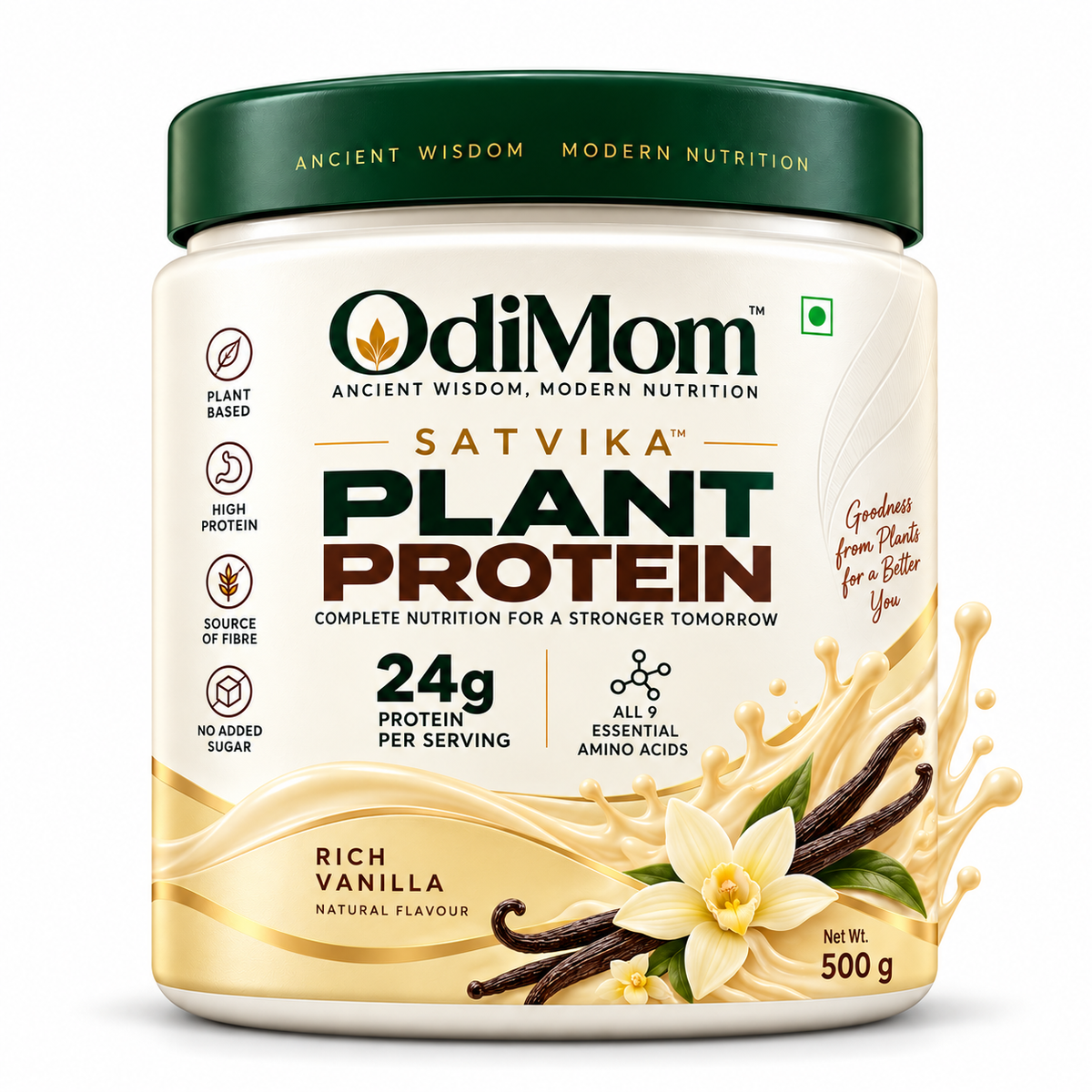 Plant Protein (Rich Vanilla Flavour)