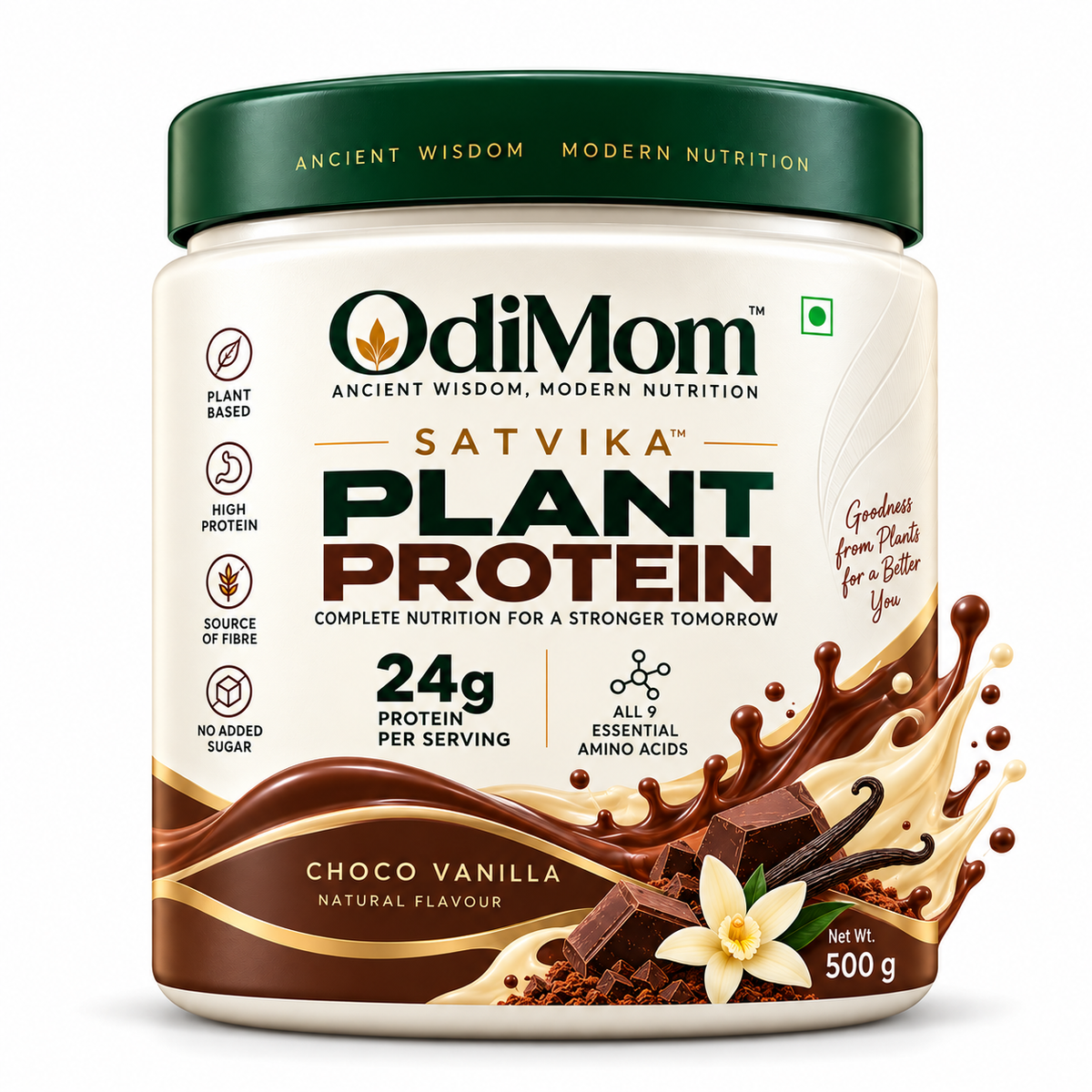 Plant Protein Powder (Choco Vanilla Flavour)