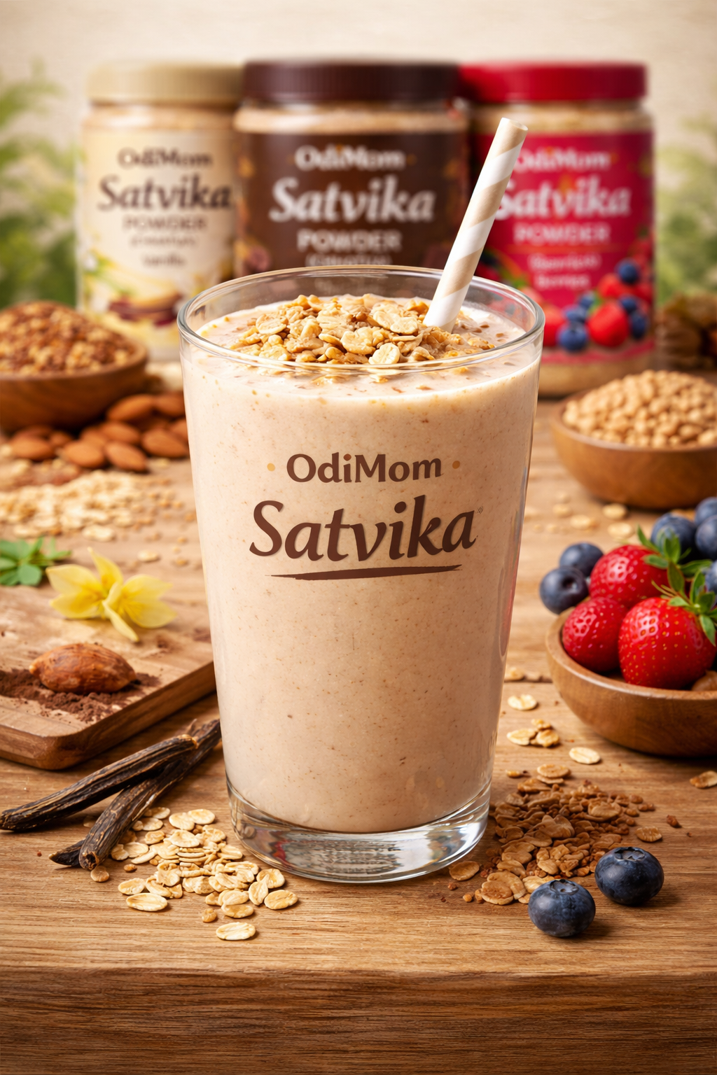 Odimom Satvika Powder (Apple Flavour)