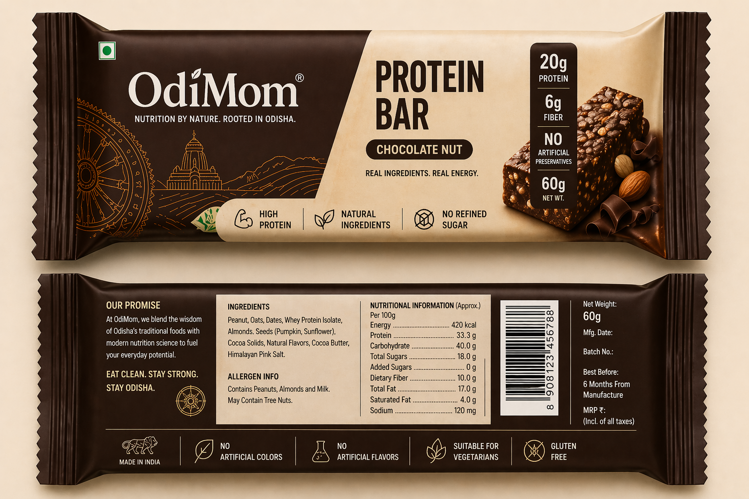 OdiMom Protein Bar