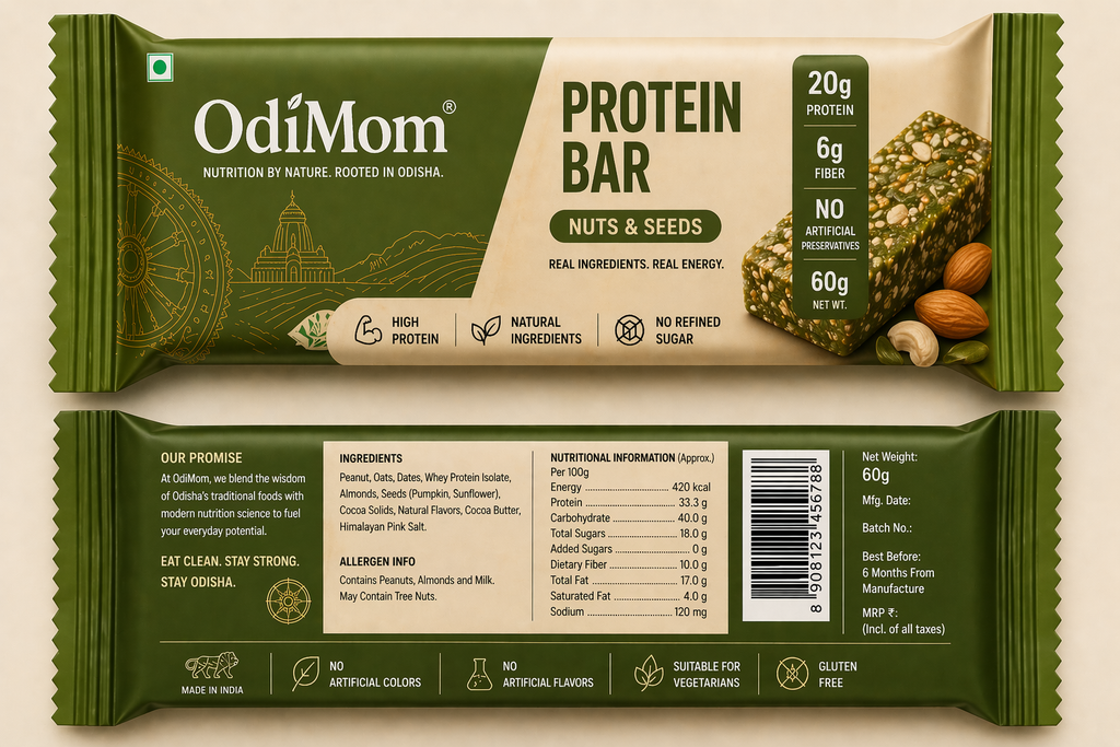 OdiMom Protein Bar