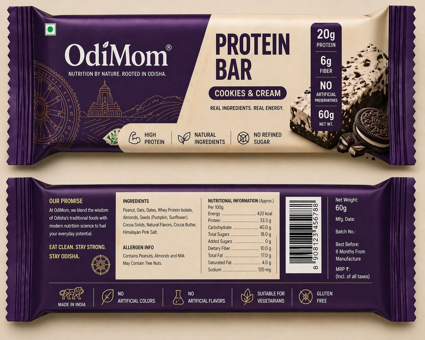 OdiMom Protein Bar