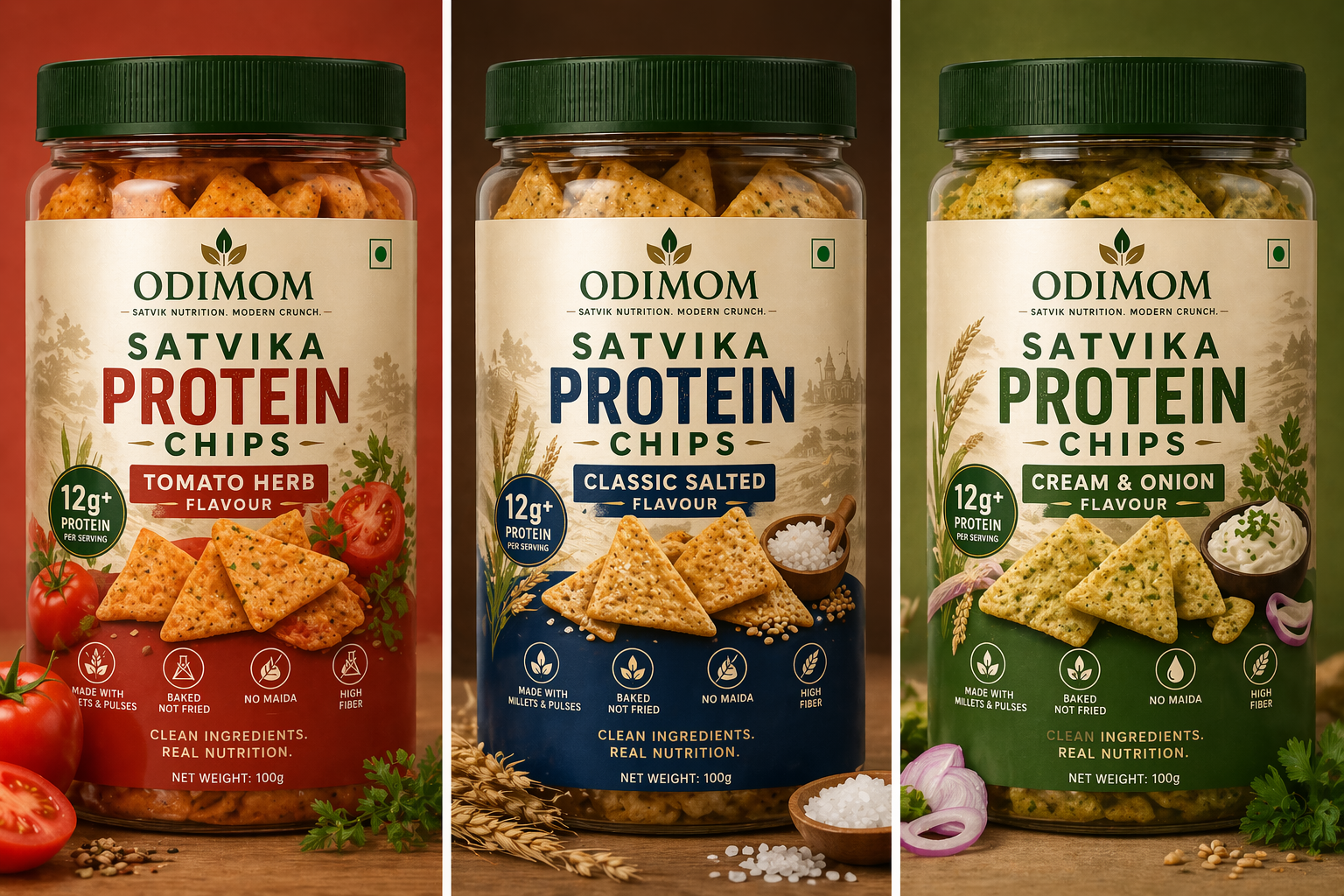 Combo Satviki Protein Chips