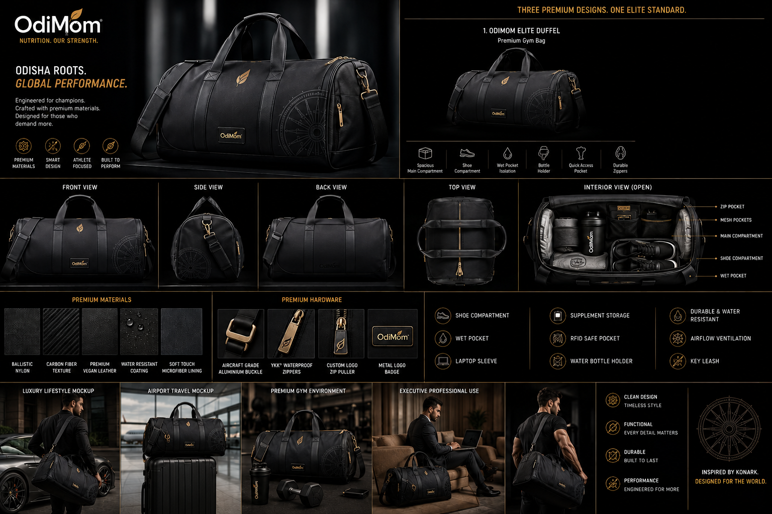 OdiMom GYM Bag