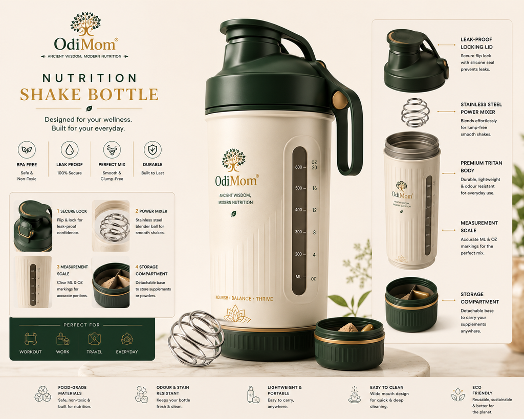 OdiMom Nutrition Shake Bottle